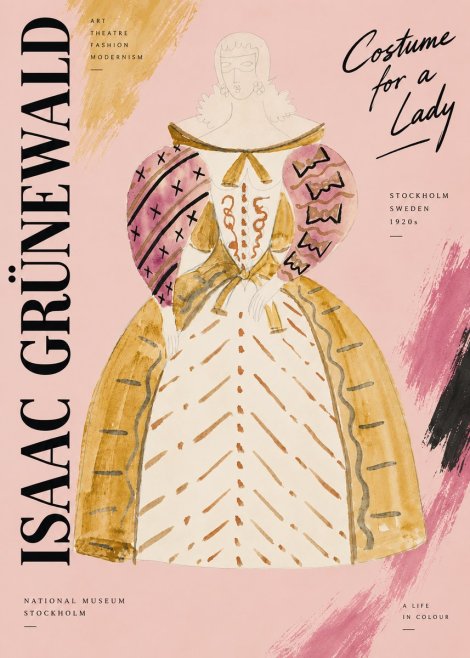 Isaac Grünewald Costume Design XII No6 - Juliste