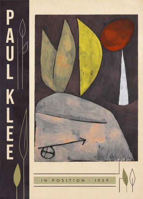 Paul Klee In Position No2 - Juliste
