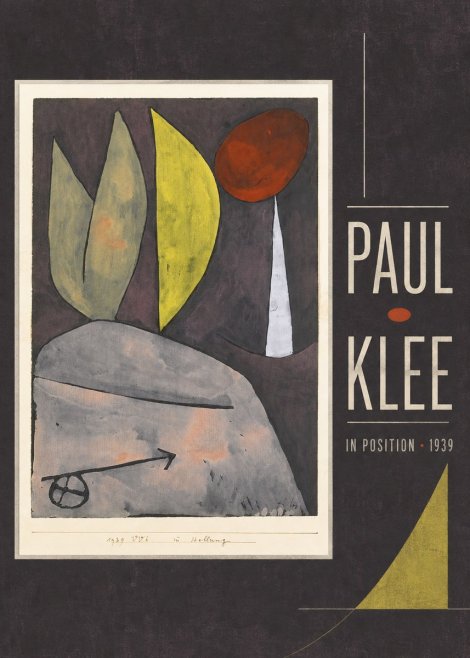 Paul Klee In Position No5 - Juliste
