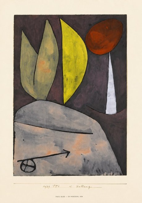 Paul Klee In Position No6 - Juliste