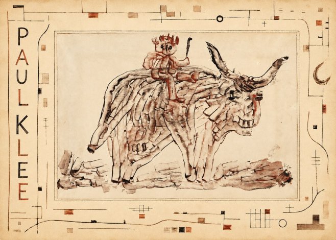 Paul Klee Bear Rider No3 - Juliste