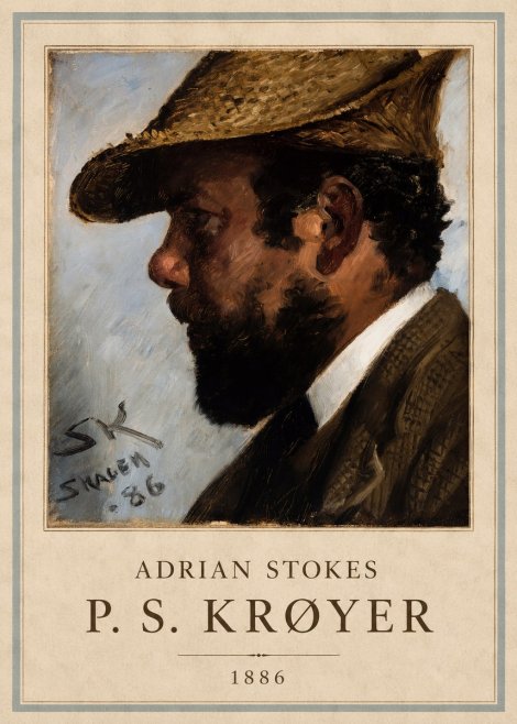P.S. Krøyer Adrian Stokes No4 - Juliste