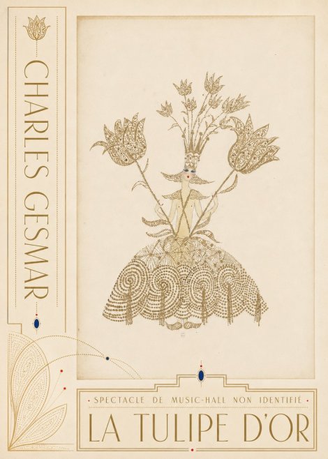 Charles Gesmar La Tulipe D'or No2 - Juliste