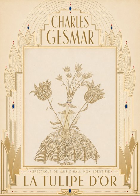 Charles Gesmar La Tulipe D'or No5 - Juliste