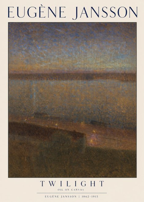 Eugène Jansson Twilight No1 - Juliste