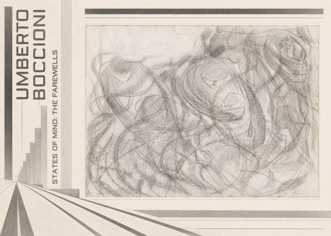 Umberto Boccioni States of Mind: the Farewells No6 - Juliste