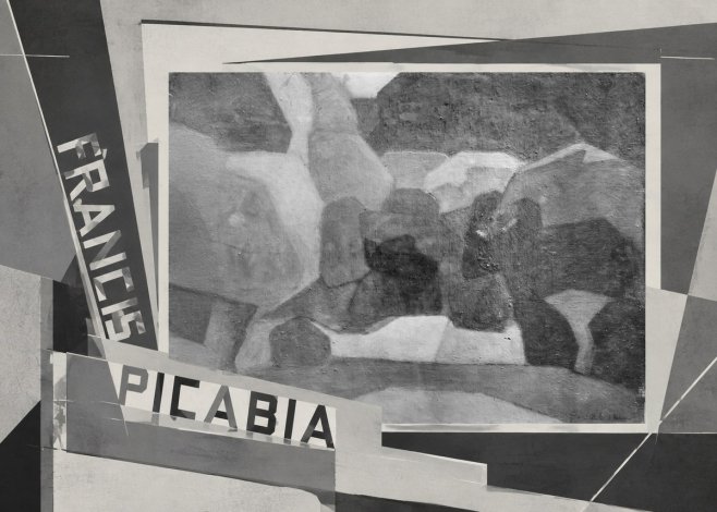 Francis Picabia Geometric Forms No4 - Juliste