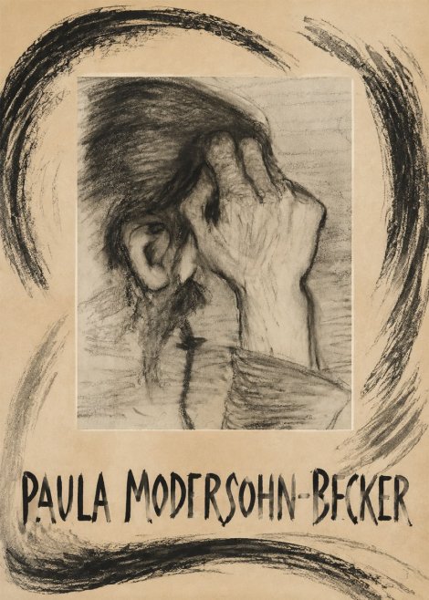 Paula Modersohn-Becker Head of a Girl with Rosary No6 - Juliste