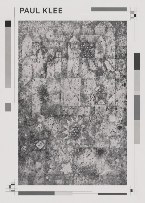 Paul Klee Town and Country No1 - Juliste