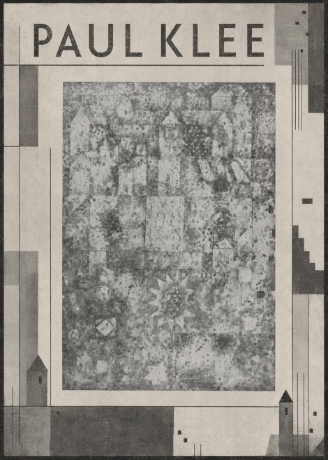 Paul Klee Town and Country No6 - Juliste