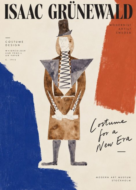 Isaac Grünewald Costume Design XIII No5 - Juliste