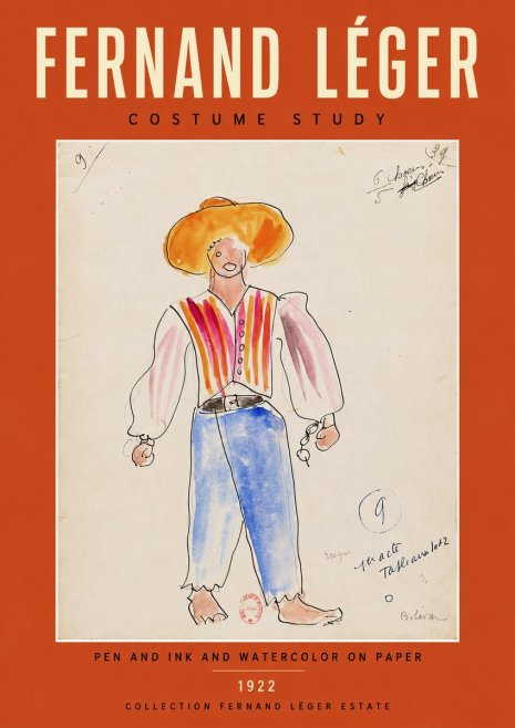 Fernand Léger Costume Study II No4 - Juliste