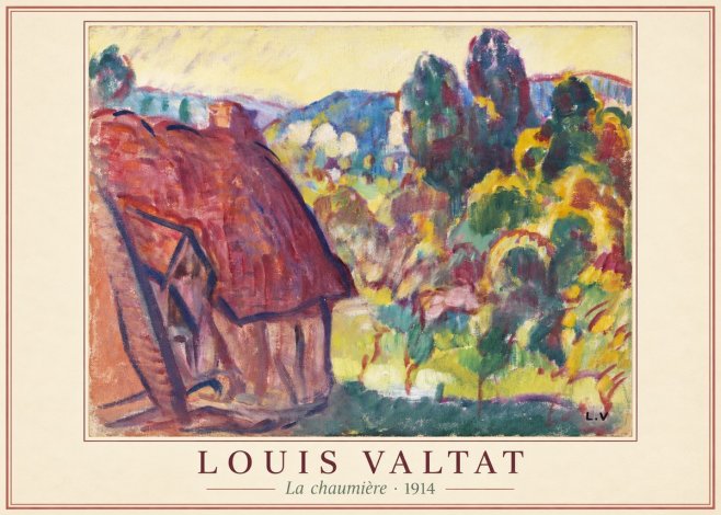 Louis Valtat La Chaumière No2 - Juliste