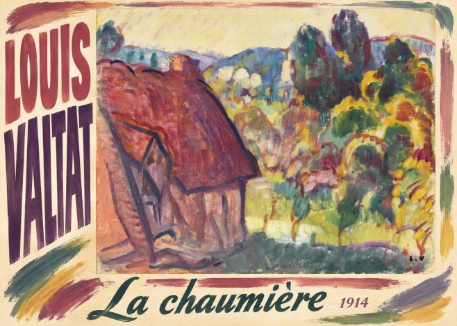 Louis Valtat La Chaumière No3 - Juliste