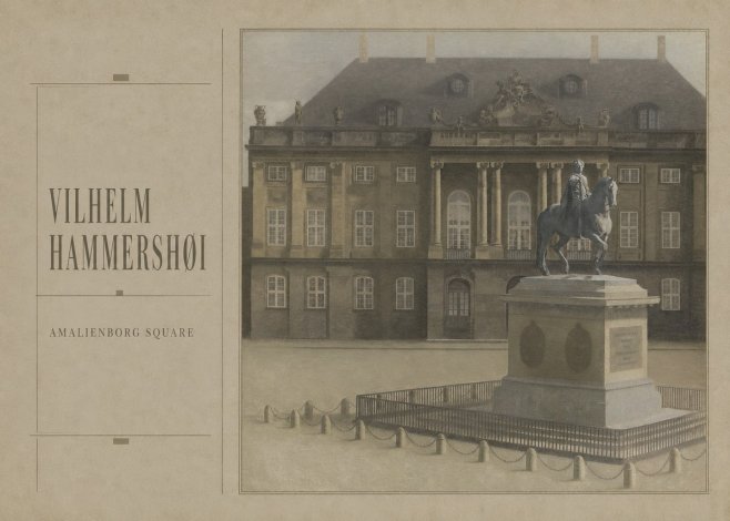 Vilhelm Hammershøi Amalienborg Square II No3 - Juliste
