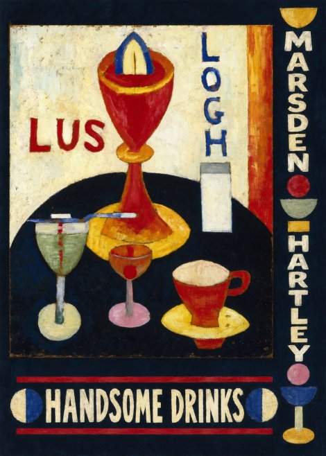 Marsden Hartley Handsome Drinks No5 - Juliste