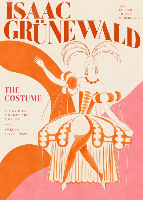 Isaac Grünewald The Costume II No5 - Juliste