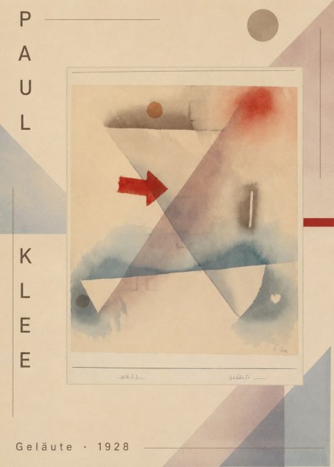 Paul Klee Geläute No2 - Juliste