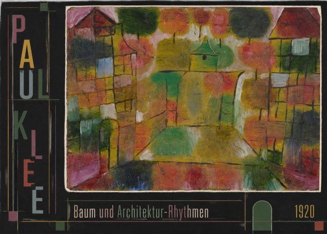 Paul Klee Baum Und Architektur-rhythmen No3 - Juliste