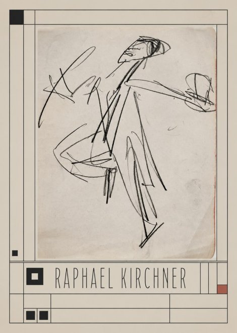 Raphael Kirchner Dynamic Dancer Sketch No3 - Juliste