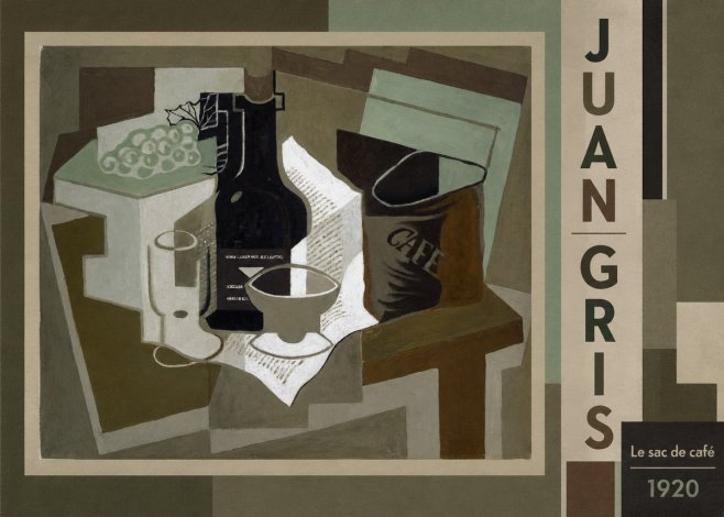 Juan Gris Le Sac De Café No3 - Juliste