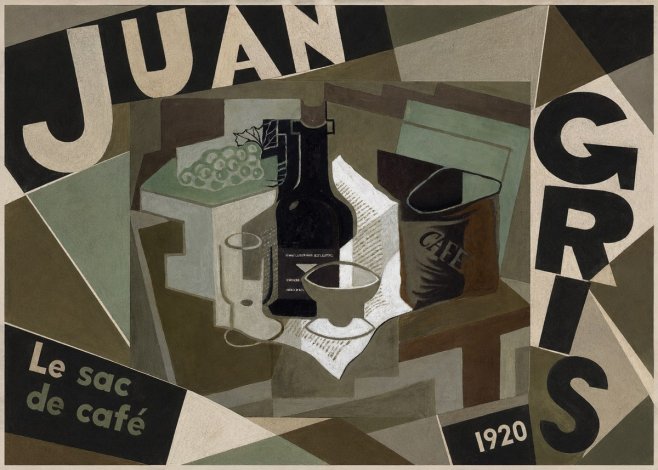 Juan Gris Le Sac De Café No5 - Juliste