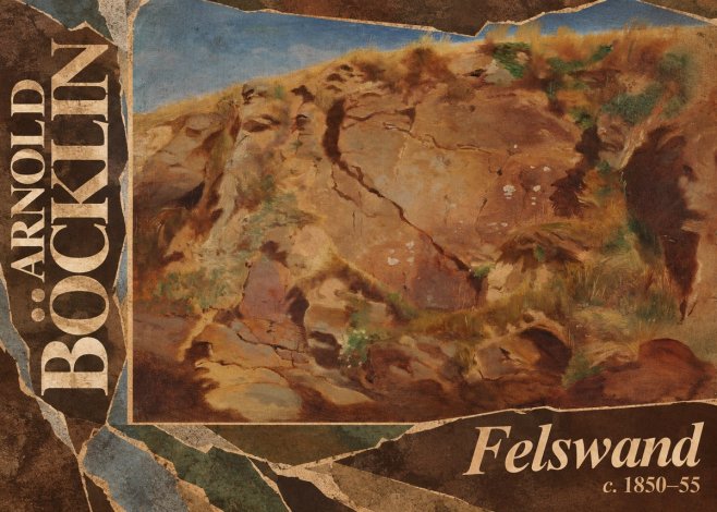 Arnold Böcklin Felswand No5 - Juliste