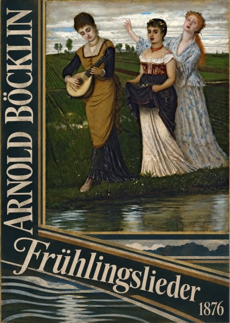 Arnold Böcklin Frühlingslieder No6 - Juliste