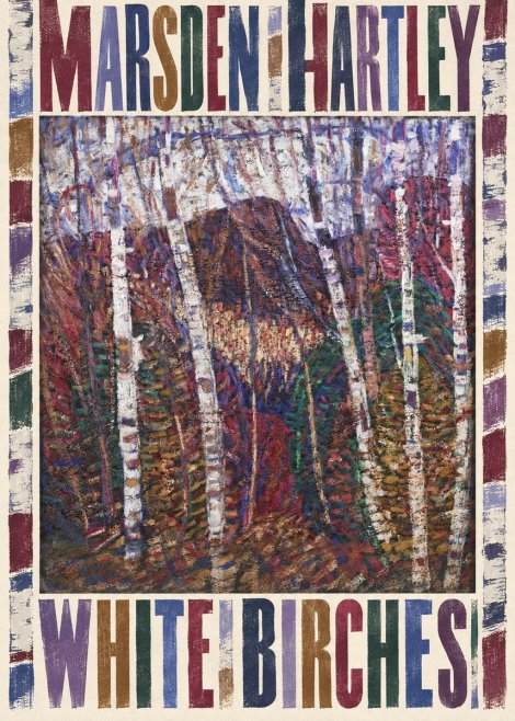 Marsden Hartley White Birches No5 - Juliste