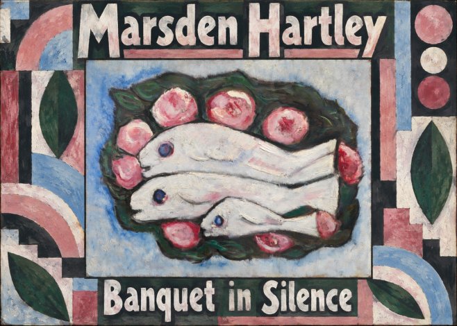 Marsden Hartley Banquet in Silence No5 - Juliste