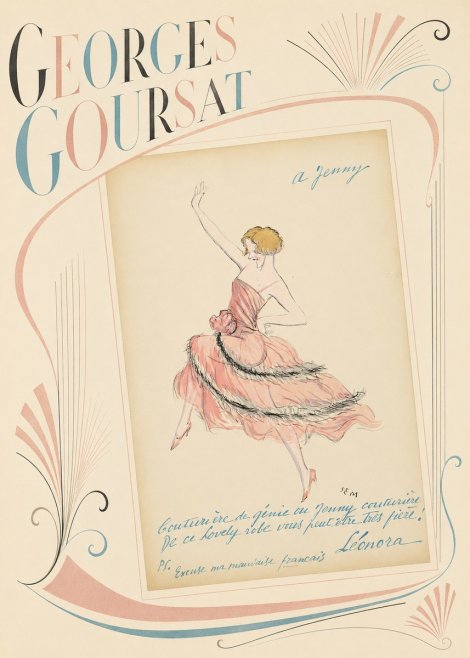 Georges Goursat A Jenny No3 - Juliste