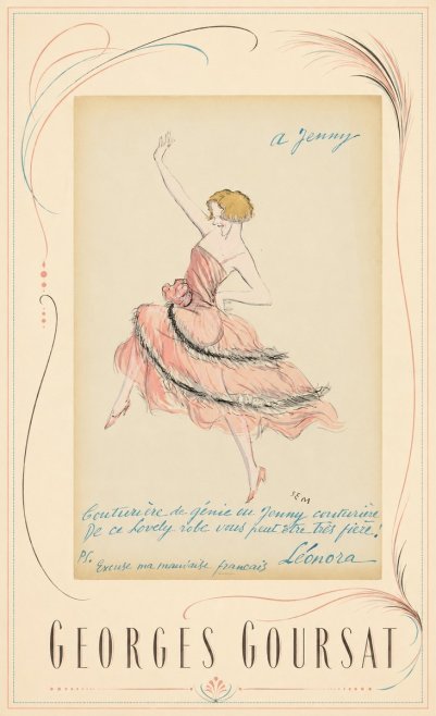 Georges Goursat A Jenny No4 - Juliste