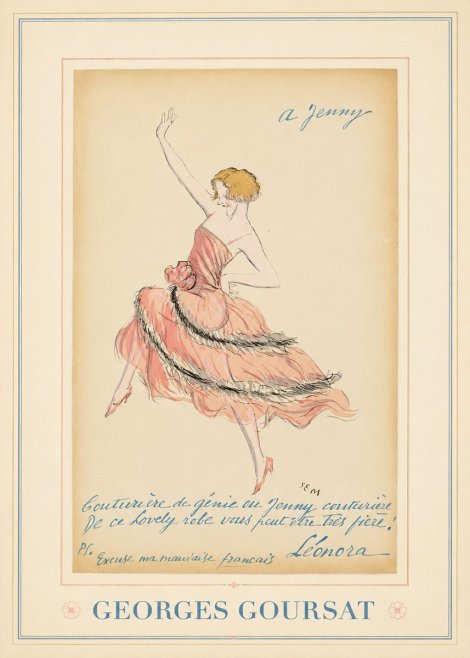Georges Goursat A Jenny No6 - Juliste