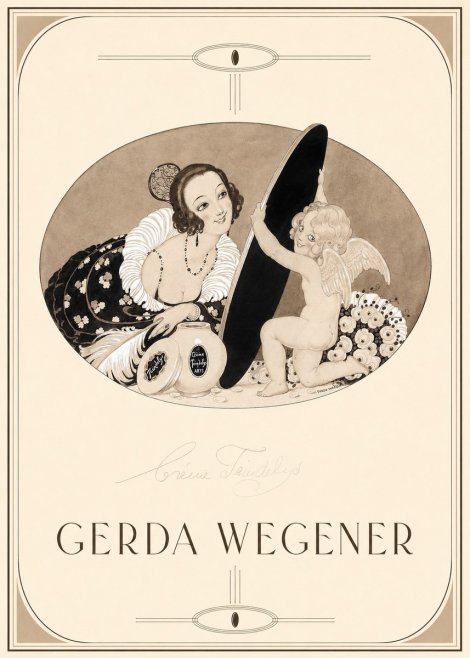 Gerda Wegener Crème Teindelys II No1 - Juliste