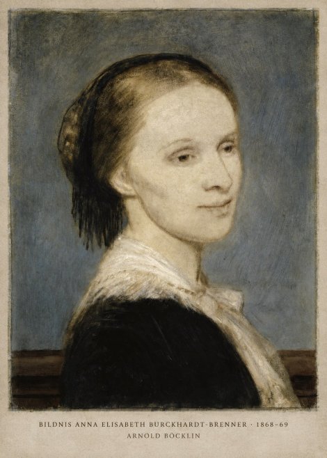 Arnold Böcklin Bildnis Anna Elisabeth Burckhardt-brenner No2 - Juliste
