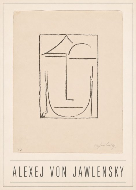 Alexej von Jawlensky Abstract Head No1 - Juliste