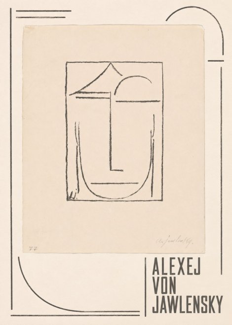 Alexej von Jawlensky Abstract Head No3 - Juliste