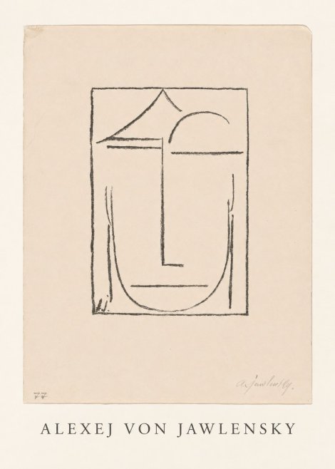 Alexej von Jawlensky Abstract Head No4 - Juliste