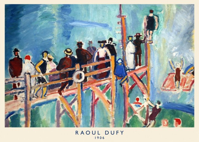 Raoul Dufy Raoul Dufy 1906 No5 - Juliste