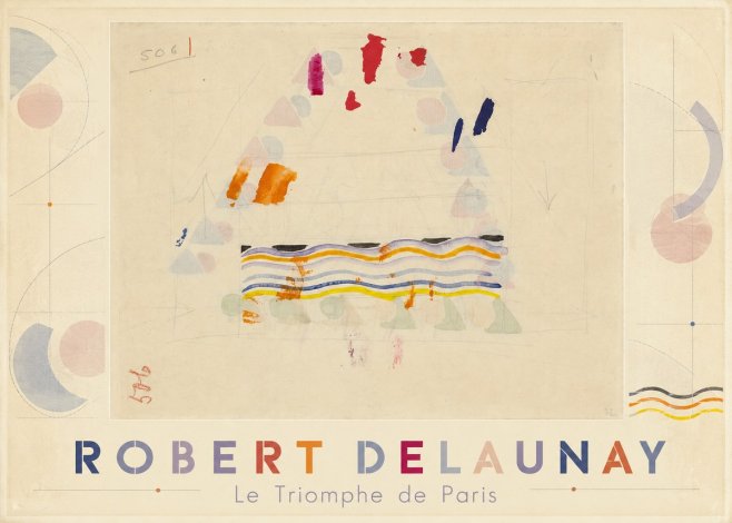 Robert Delaunay Le Triomphe De Paris V No1 - Juliste