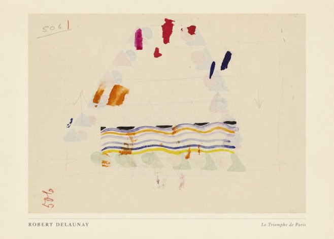 Robert Delaunay Le Triomphe De Paris V No4 - Juliste