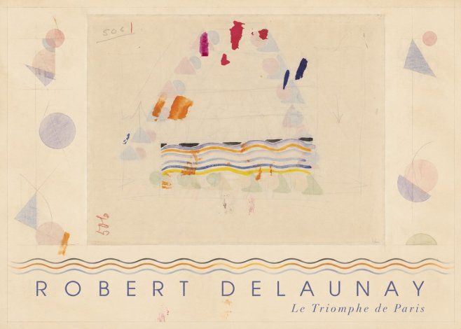 Robert Delaunay Le Triomphe De Paris V No6 - Juliste