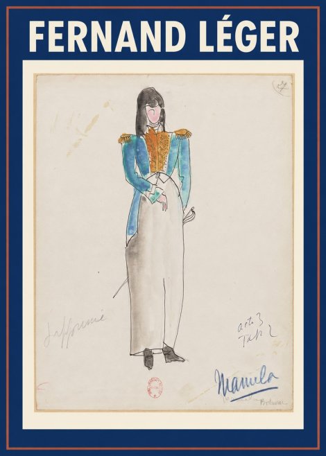 Fernand Léger Manuela Bolivar No1 - Juliste