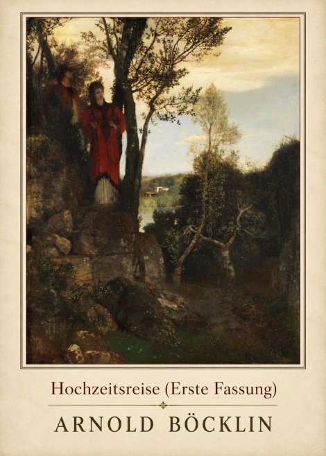 Arnold Böcklin Hochzeitsreise (Erste Fassung) No1 - Juliste