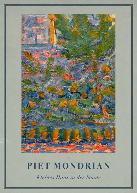 Piet Mondrian Kleines Haus in Der Sonne III No4 - Juliste