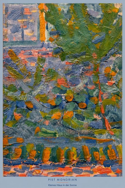 Piet Mondrian Kleines Haus in Der Sonne III No6 - Juliste