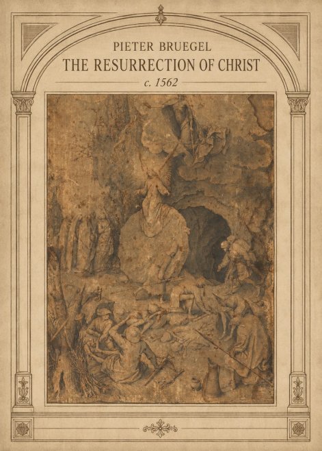 Pieter Bruegel The Resurrection of Christ No4 - Juliste