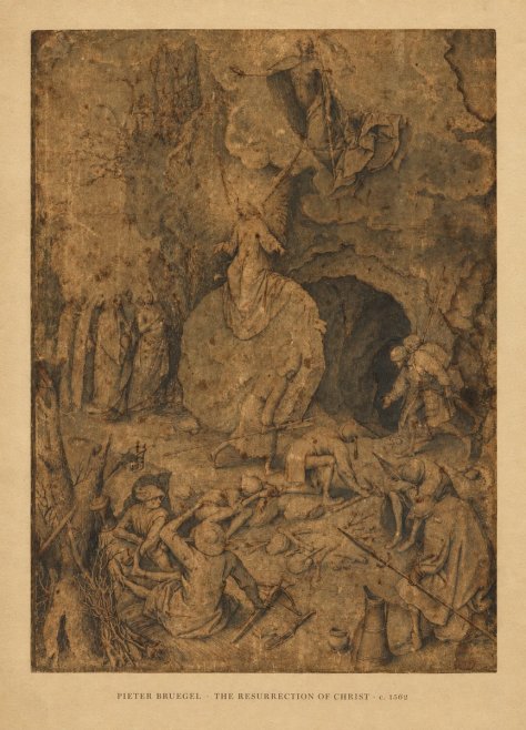 Pieter Bruegel The Resurrection of Christ No5 - Juliste