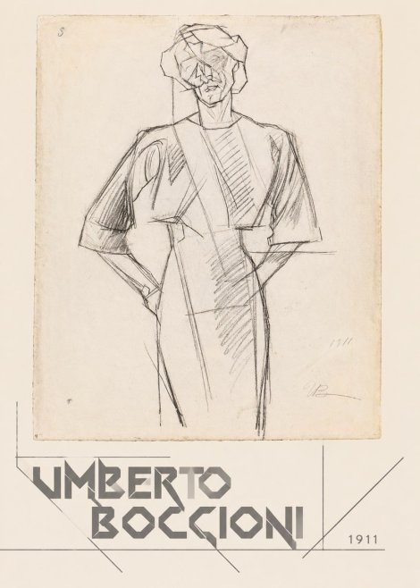 Umberto Boccioni Figure Study, 1911 No4 - Juliste
