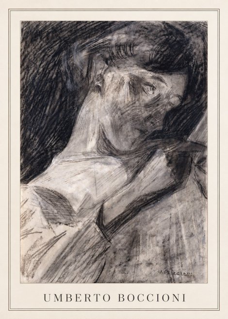 Umberto Boccioni Figure Study II No3 - Juliste